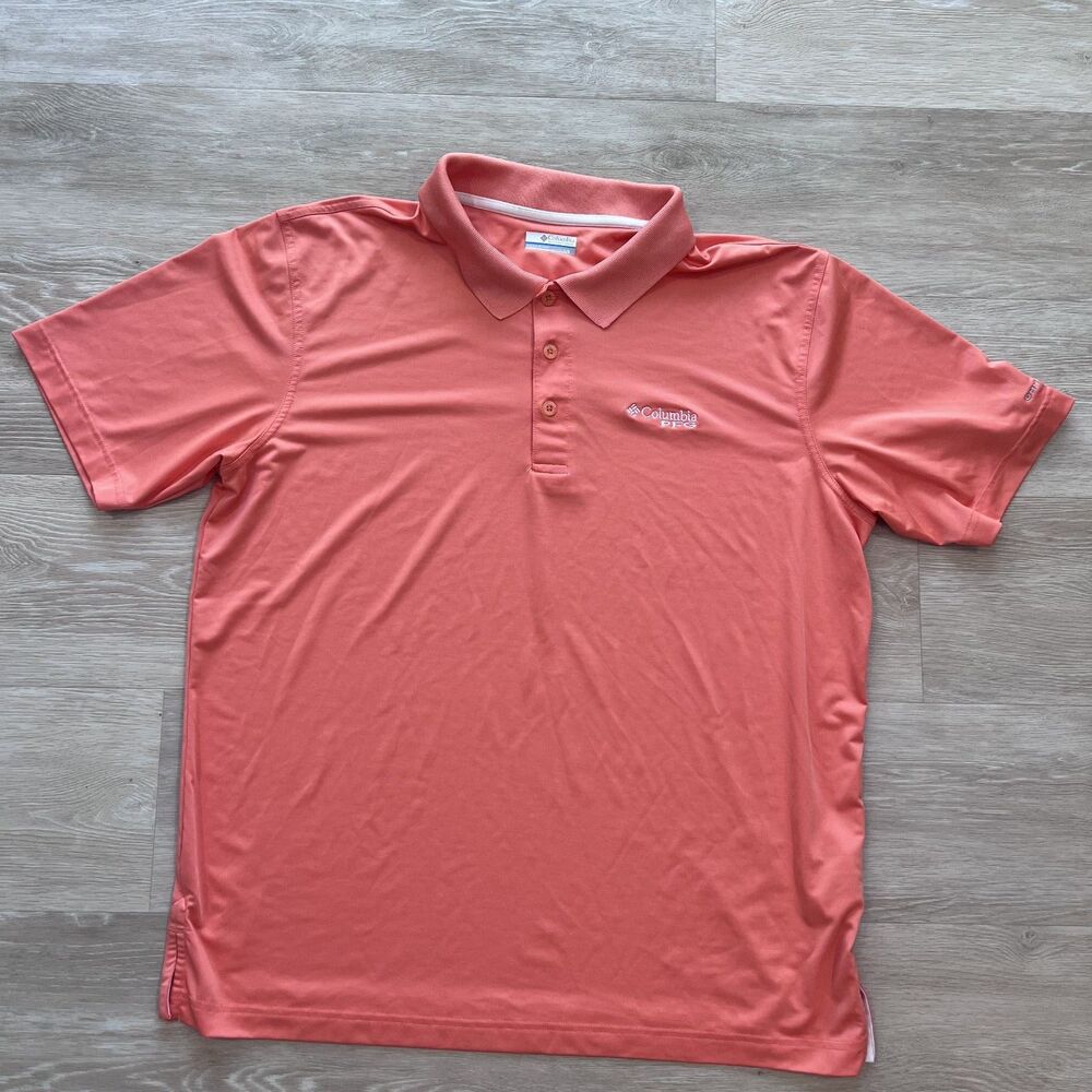 Columbia PFG Polo Men's Orange-Size L